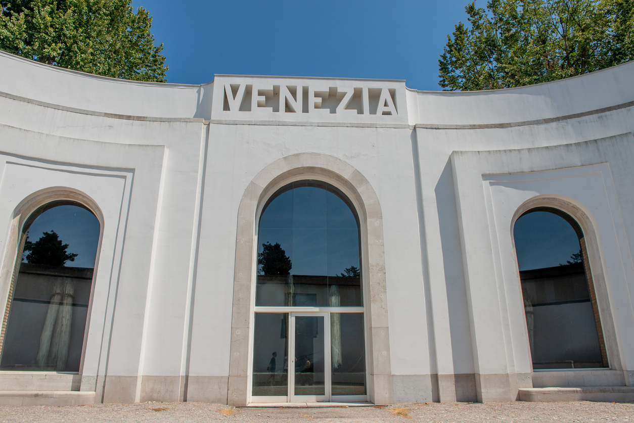 Venice Italy 23 July 2019: 58° International Art Exhibition, entitled May You Live In Interesting Times,